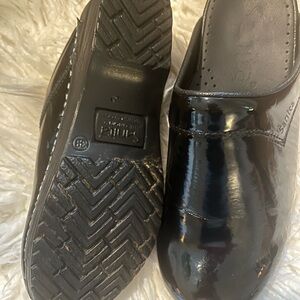 Sanita Patent Black Loafers